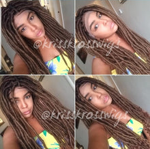 Load image into Gallery viewer, Kriss Kross Faux Locs/Goddess Locs