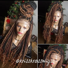 Load image into Gallery viewer, Kriss Kross Faux Locs/Goddess Locs