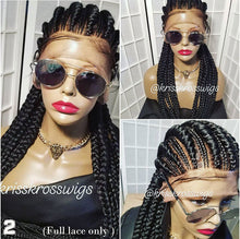 Load image into Gallery viewer, Kriss Kross French Braid "FULL LACE ONLY" Style