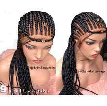 Load image into Gallery viewer, Kriss Kross French Braid "FULL LACE ONLY" Style