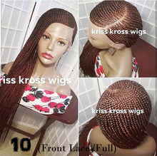 Load image into Gallery viewer, Kriss Kross French Braid Lace Front & Full Lace Style