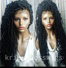 Load image into Gallery viewer, Kriss Kross Distress/Butterfly Locs with Human Hair Blend
