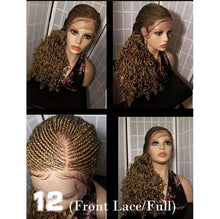 Load image into Gallery viewer, Kriss Kross French Braid &quot;FULL LACE ONLY&quot; Style
