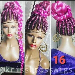 Kriss Kross French Braid "FULL LACE ONLY" Style