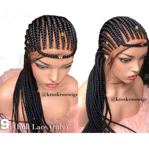 Kriss Kross French Braid "FULL LACE ONLY" Style